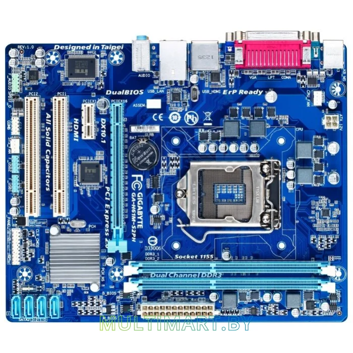 Материнская плата Gigabyte GA-H61M-S2PH